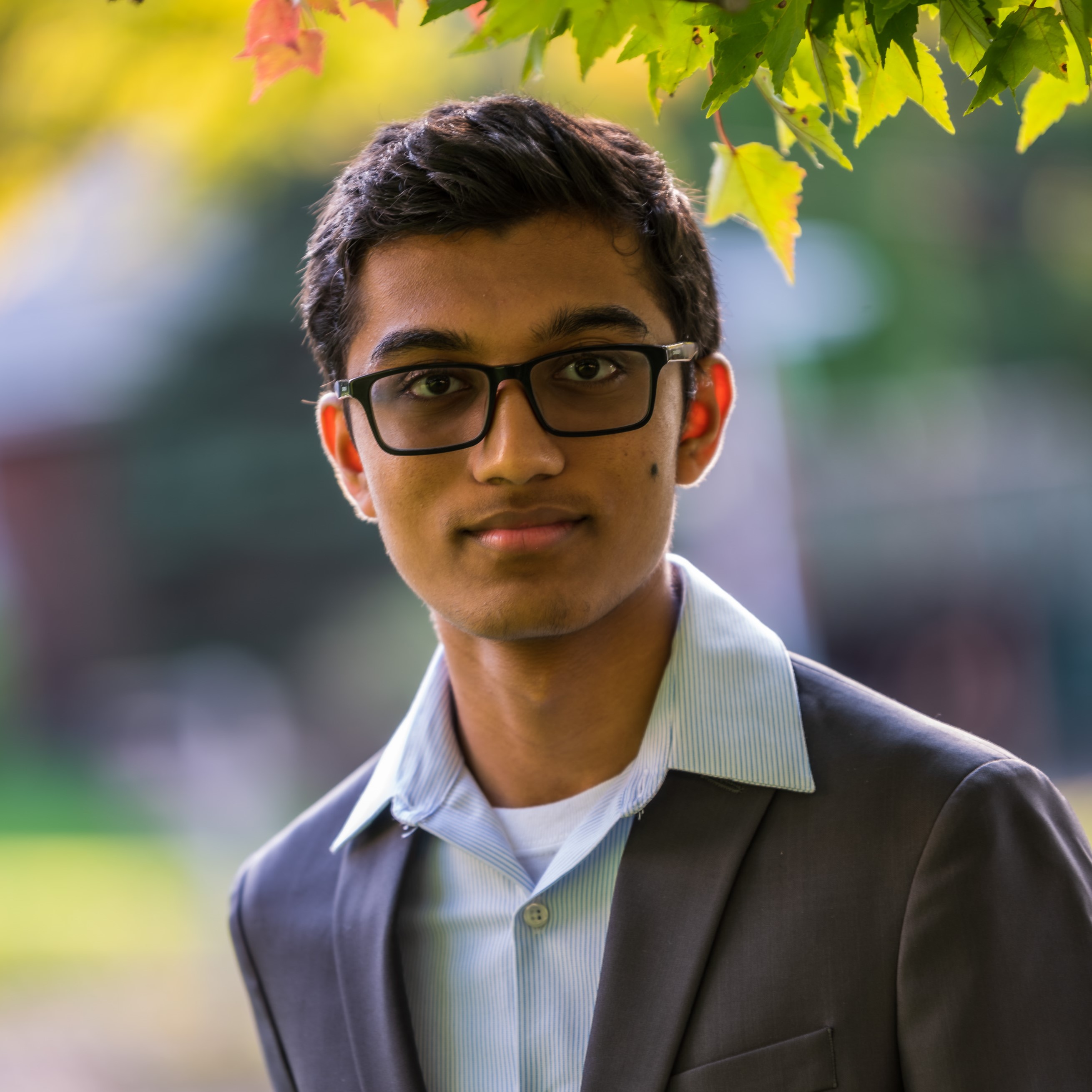a headshot of Haresh Muralidharan is pictured.
