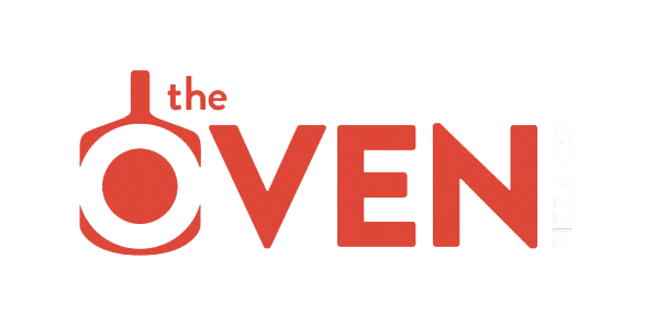 the logo for The Oven is pictured.